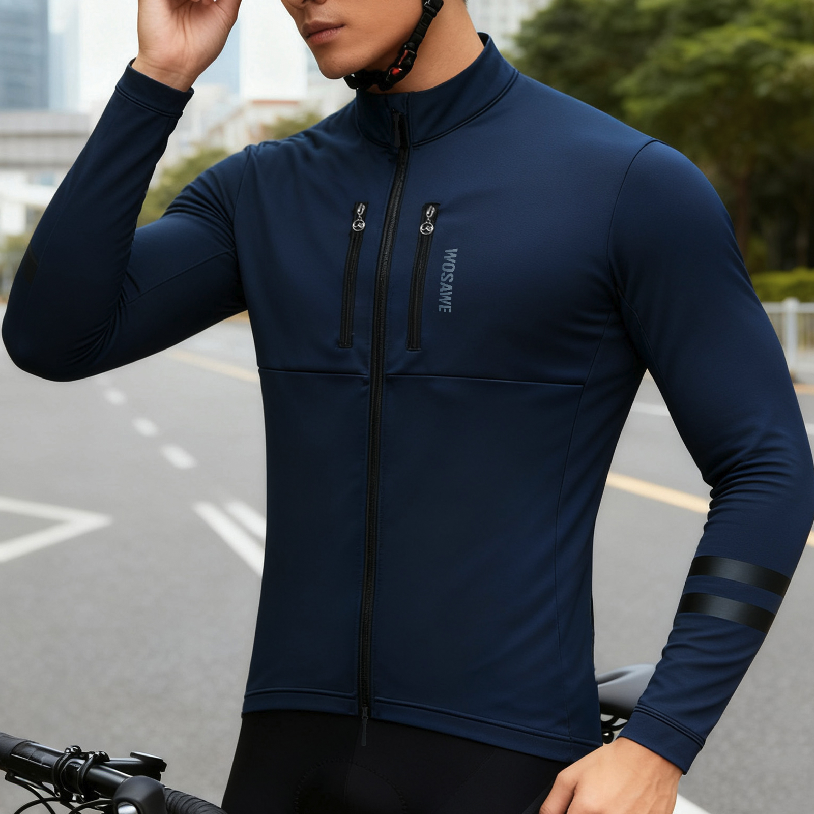 WOSAWE Cycling Jacket Winter T - مراجعة Cycling Commuter Jacket وسعره