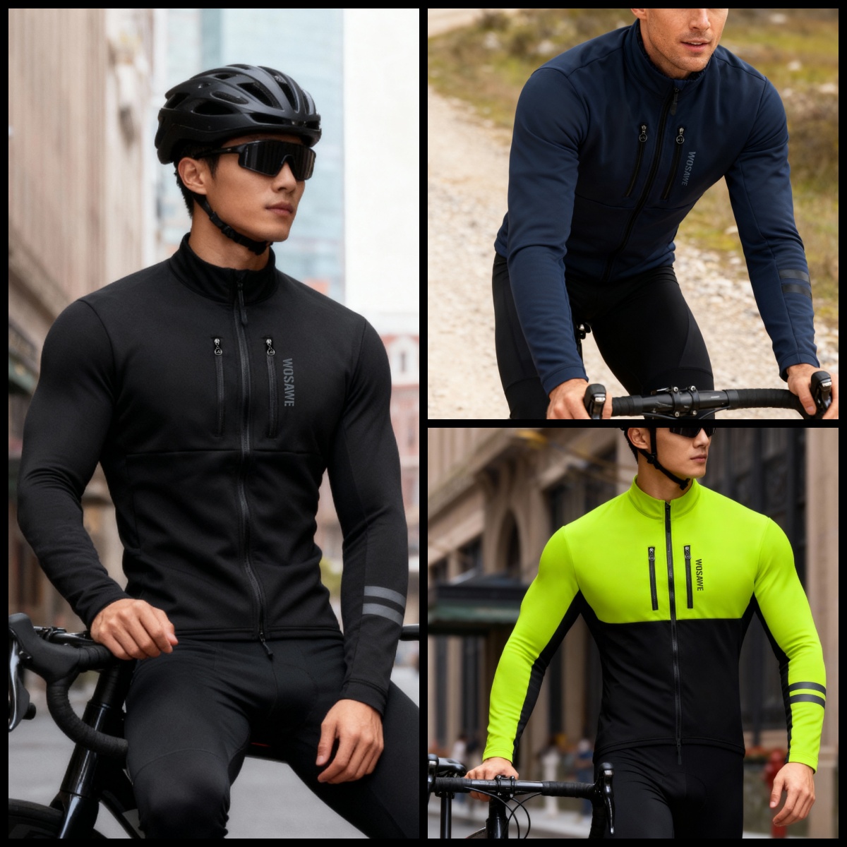 WOSAWE Cycling Jacket Winter T - مراجعة Cycling Commuter Jacket وسعره