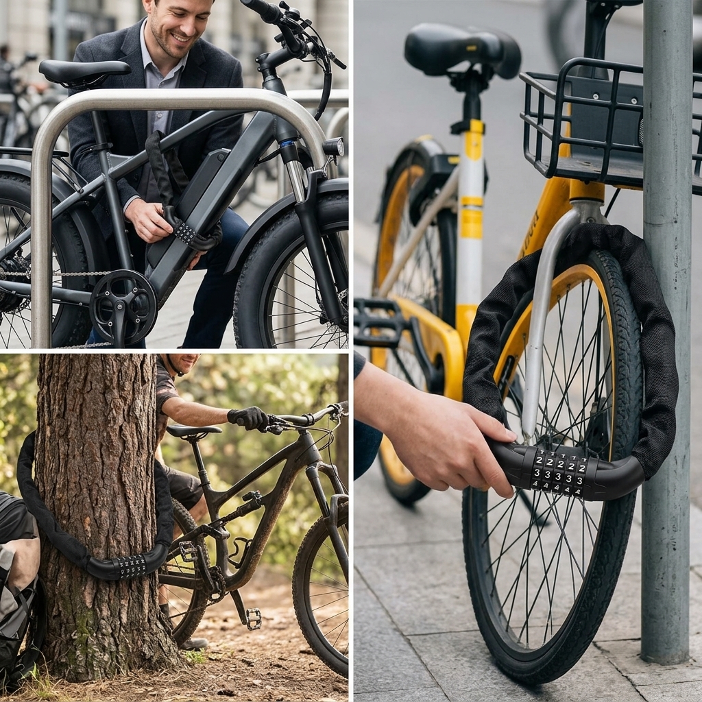 5-Digit Combination Bike Lock  - مراجعة Commuter Bike Lock وسعره