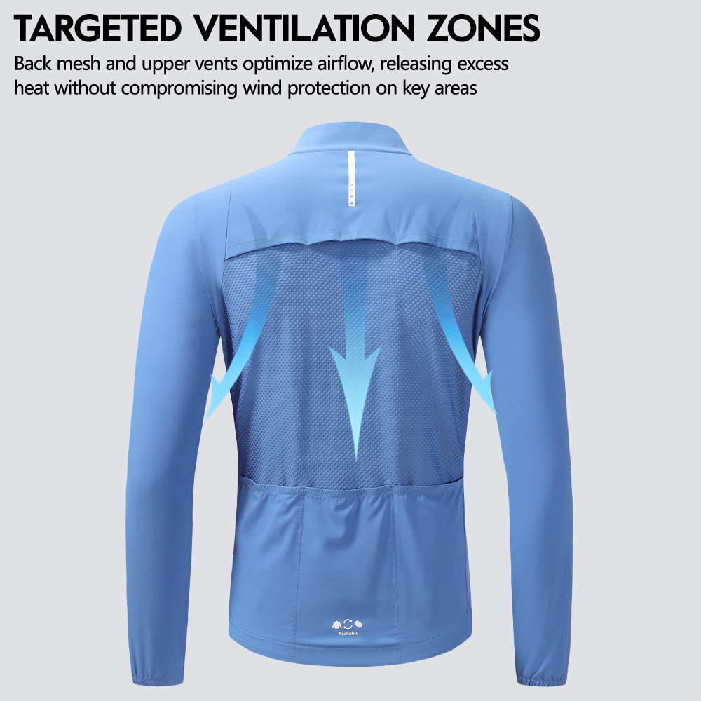 RION Cycling Jacket Men's Wind - مراجعة Cycling Commuter Jacket وسعره