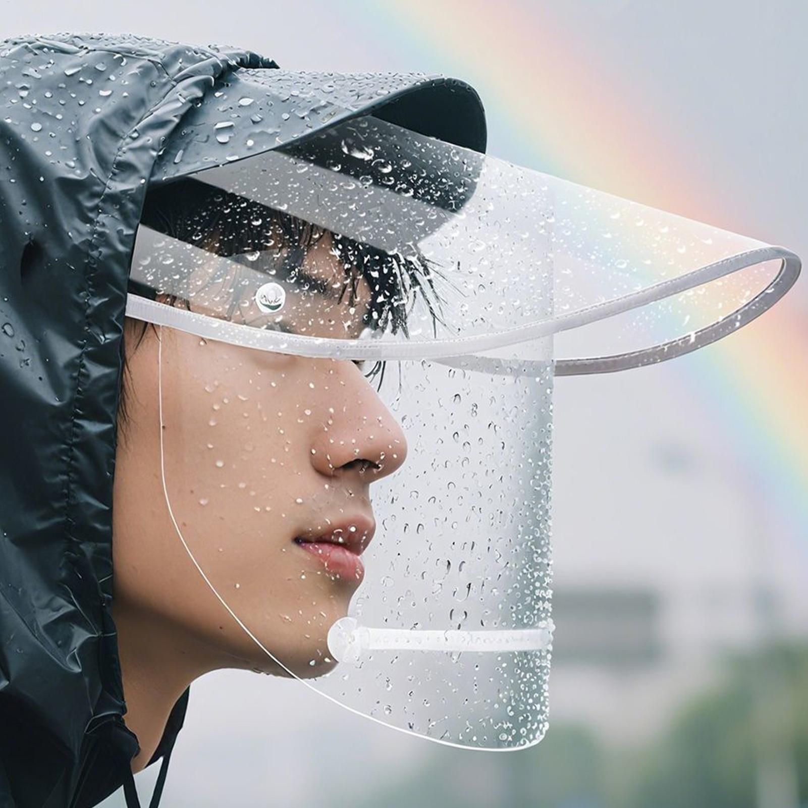 Rainproof Face Shield Clear Wi - مراجعة Cycling Commute In Rain وسعره