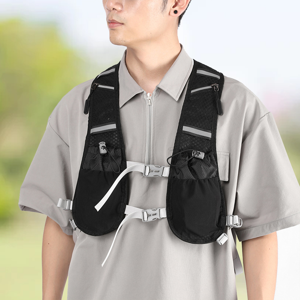 Hydration Running Vest Reflect - مراجعة Reflective Vest Cycling وسعره