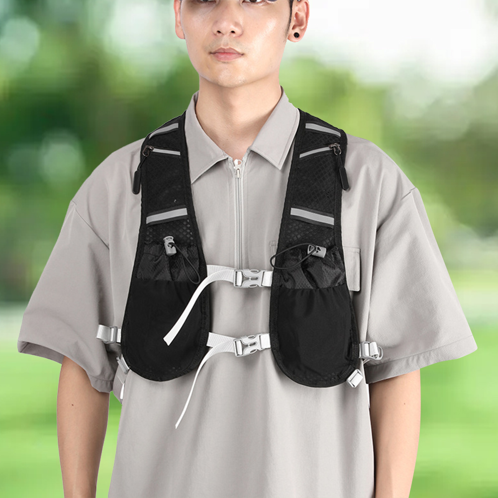 Hydration Running Vest Reflect - مراجعة Reflective Vest Cycling وسعره