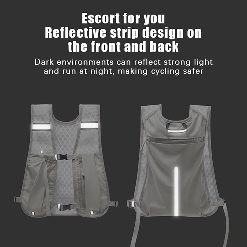 New For Biking Running Storage - مراجعة Reflective Vest Cycling وسعره