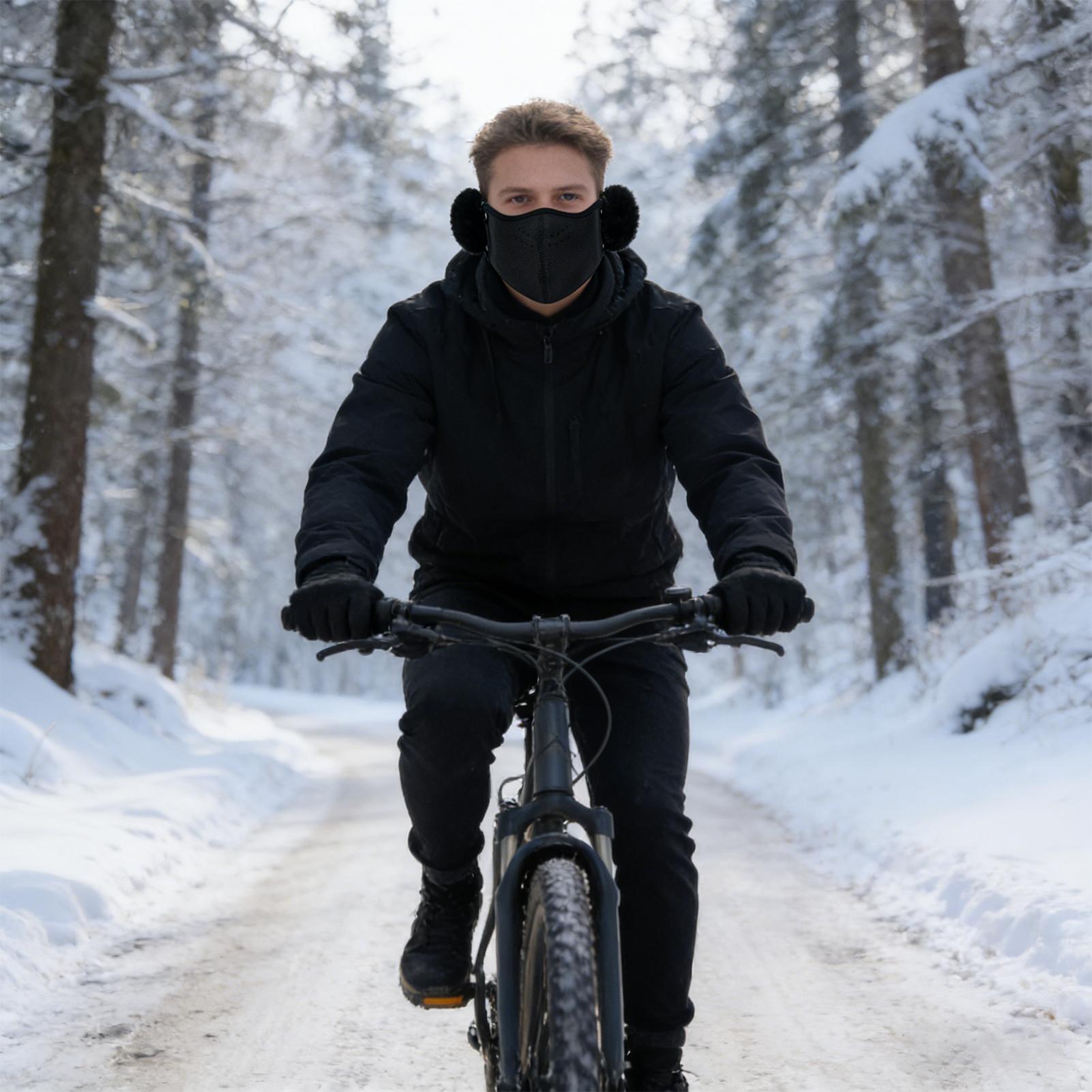 Face Cover For Cold Weather Wi - مراجعة Winter Cycling Commute وسعره