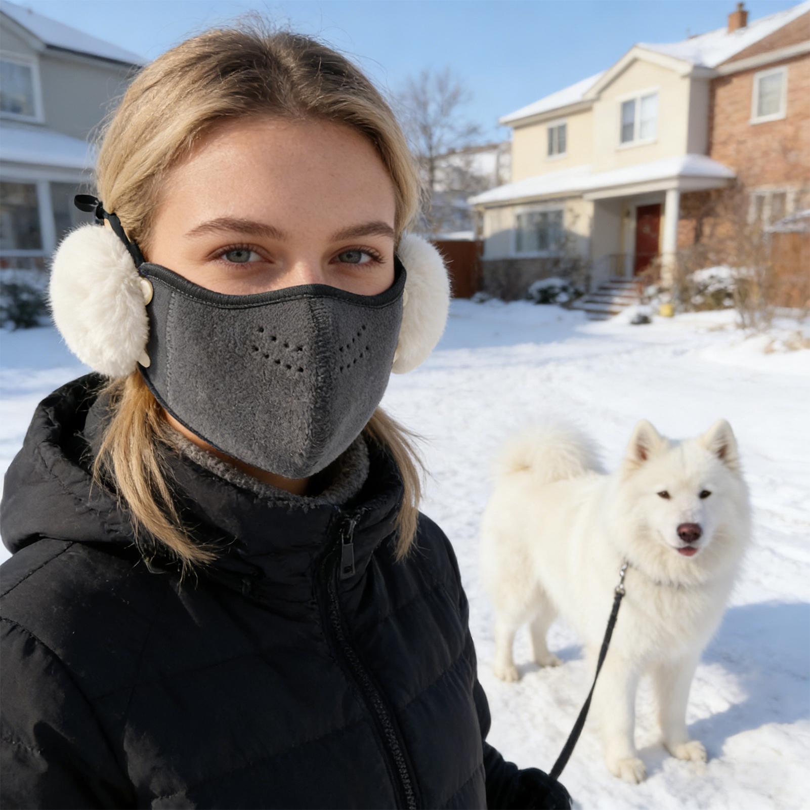 Winter Face Cover Warm Thermal - مراجعة Winter Cycling Commute وسعره