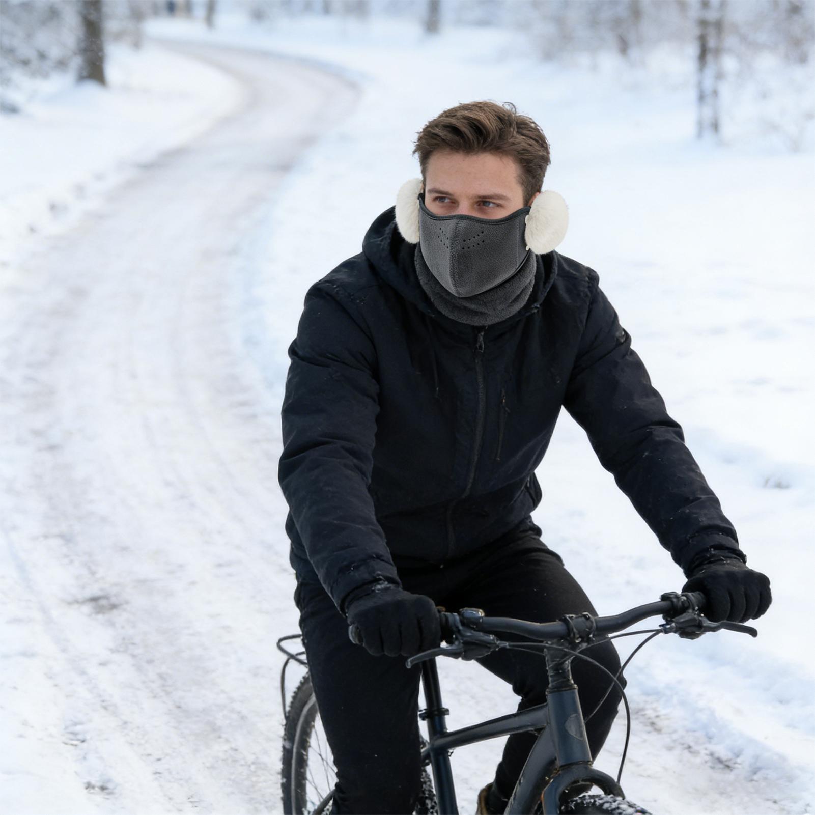 Winter Face Cover Warm Thermal - مراجعة Winter Cycling Commute وسعره