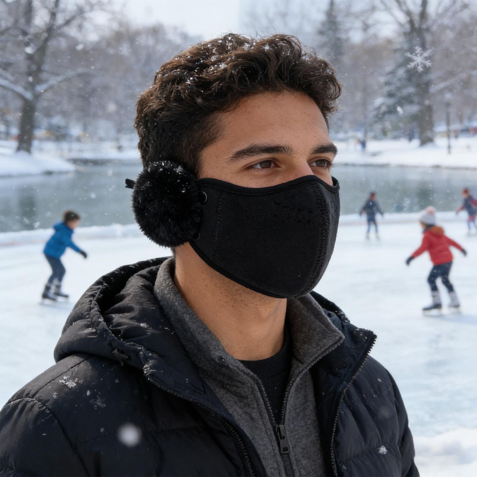 Winter Face Cover Warm Thermal - مراجعة Winter Cycling Commute وسعره
