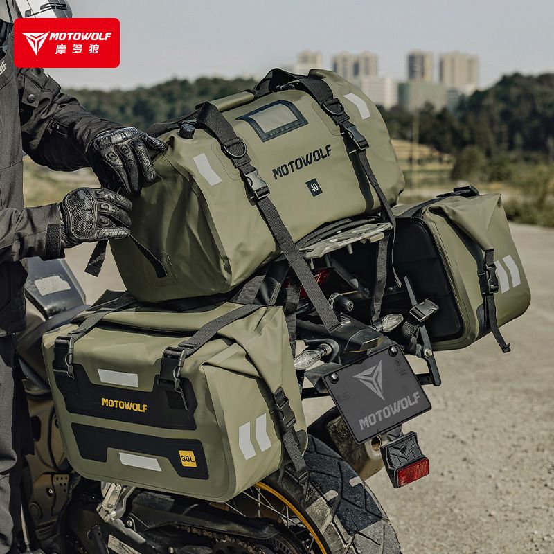 Motowolf Waterproof Large Capa - مراجعة Panniers Waterproof Rear وسعره