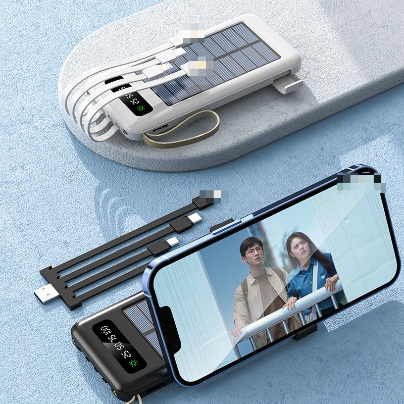 10000/20000mAh Outdoor Solar L - مراجعة Usb Charger Dynamo وسعره