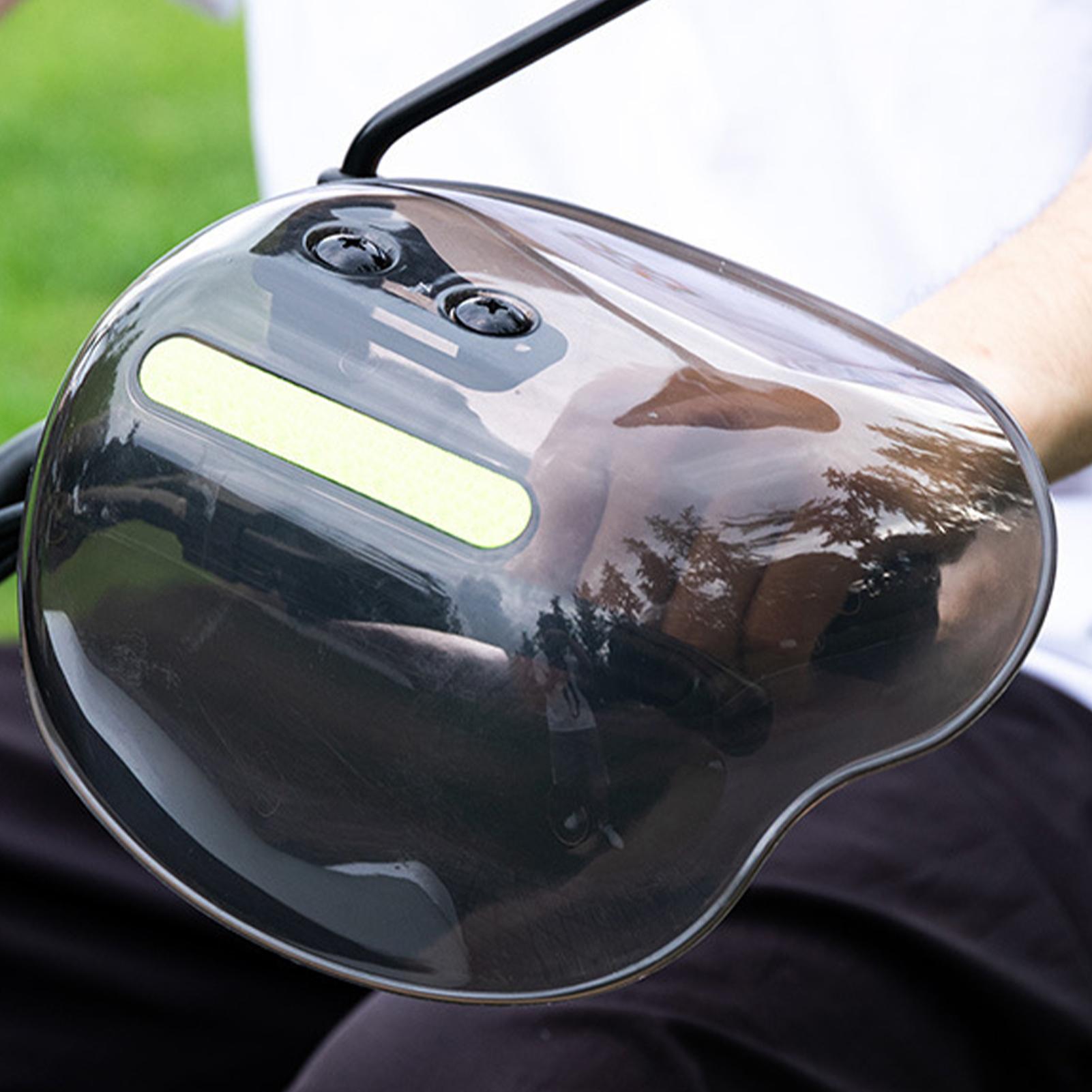 Electric Scooter Handle Guard  - مراجعة Winter Cycling Commute وسعره