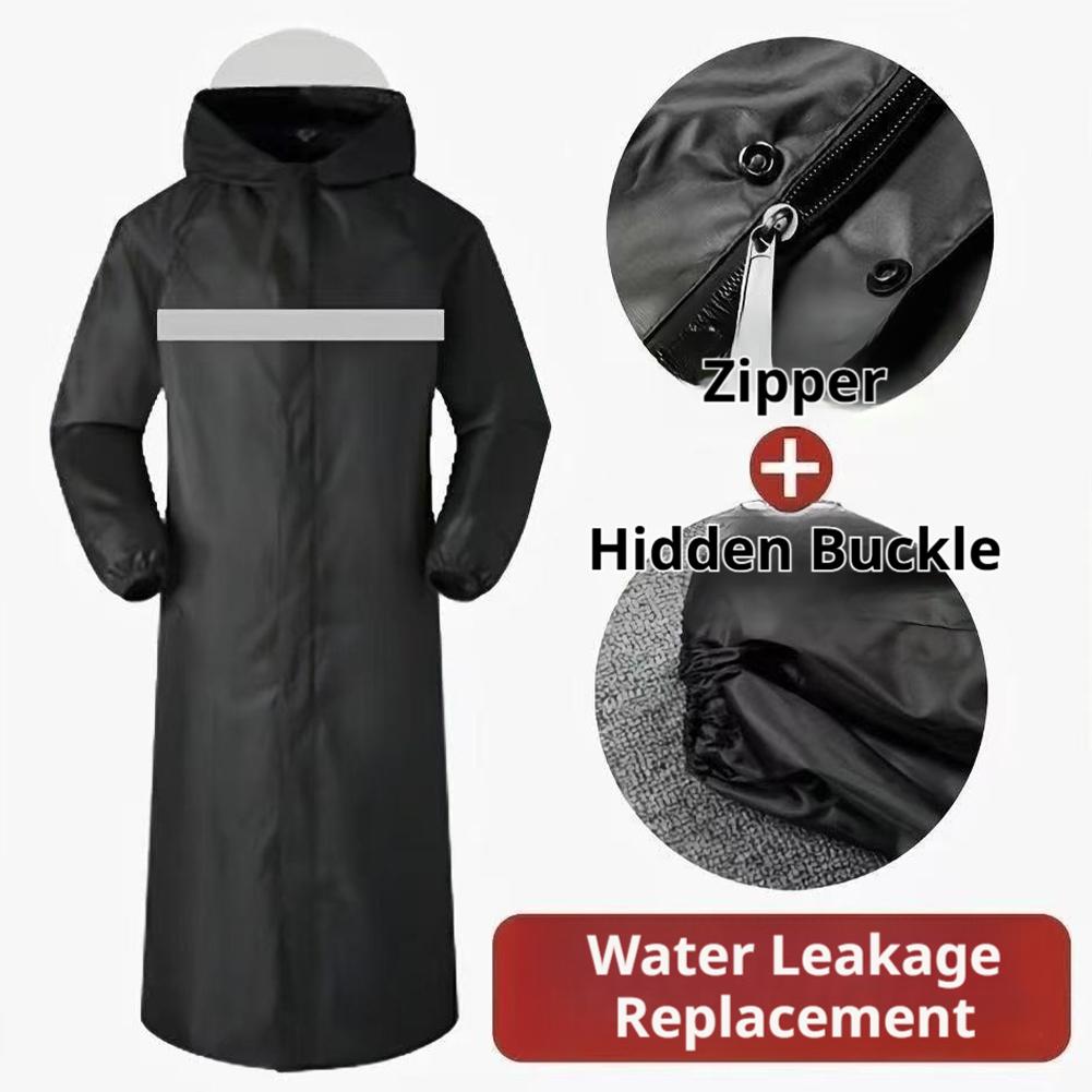 Waterproof Hooded Rain Poncho, - مراجعة Cycling Commute In Rain وسعره