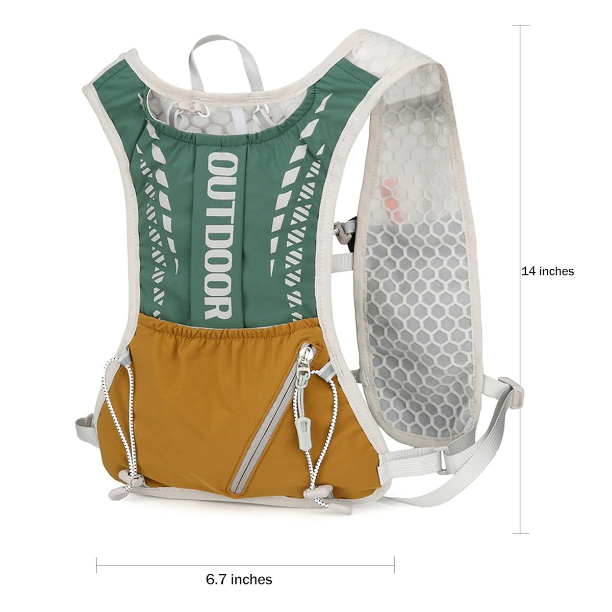 Reflective Running Hydration V - مراجعة Reflective Vest Cycling وسعره