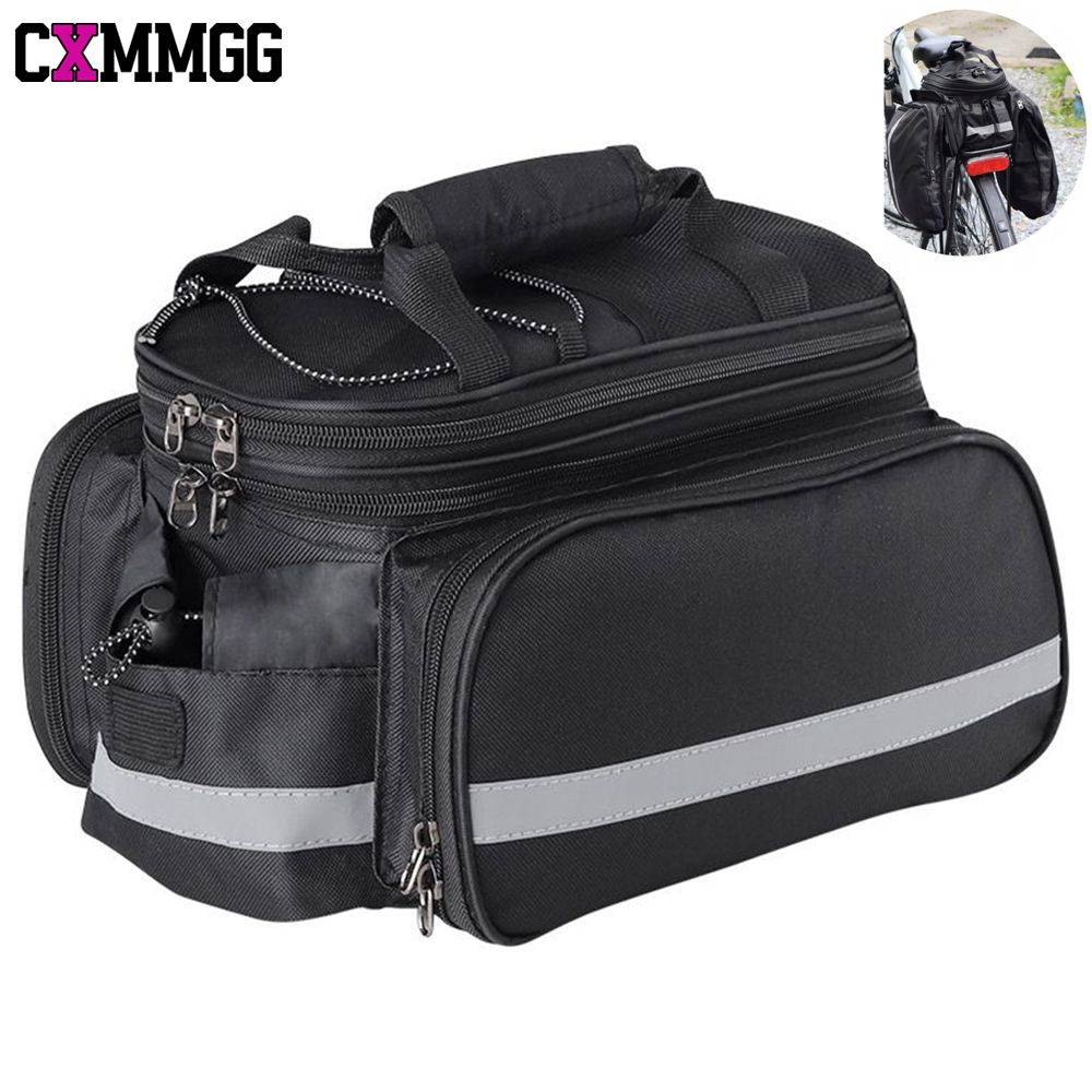 27L Bike Rear Rack Bag - Water - مراجعة Panniers Waterproof Rear وسعره