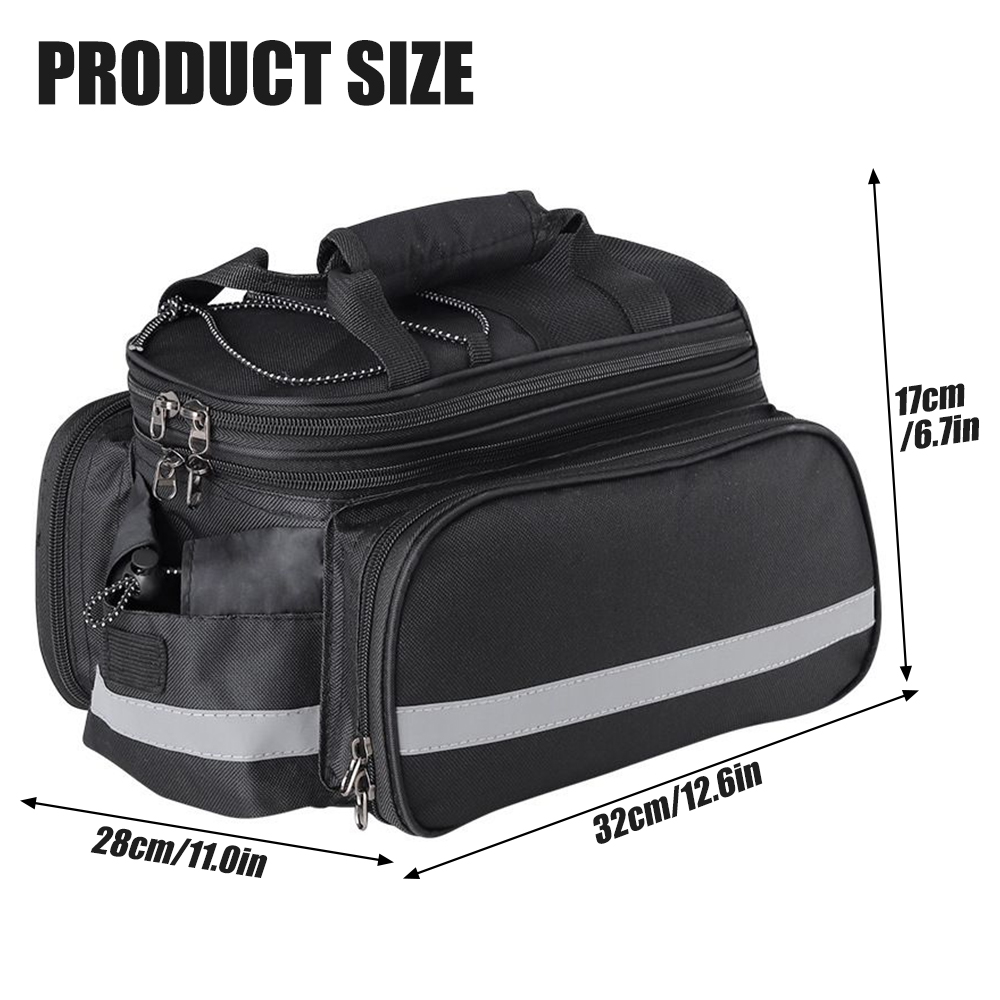 27L Bike Rear Rack Bag - Water - مراجعة Panniers Waterproof Rear وسعره