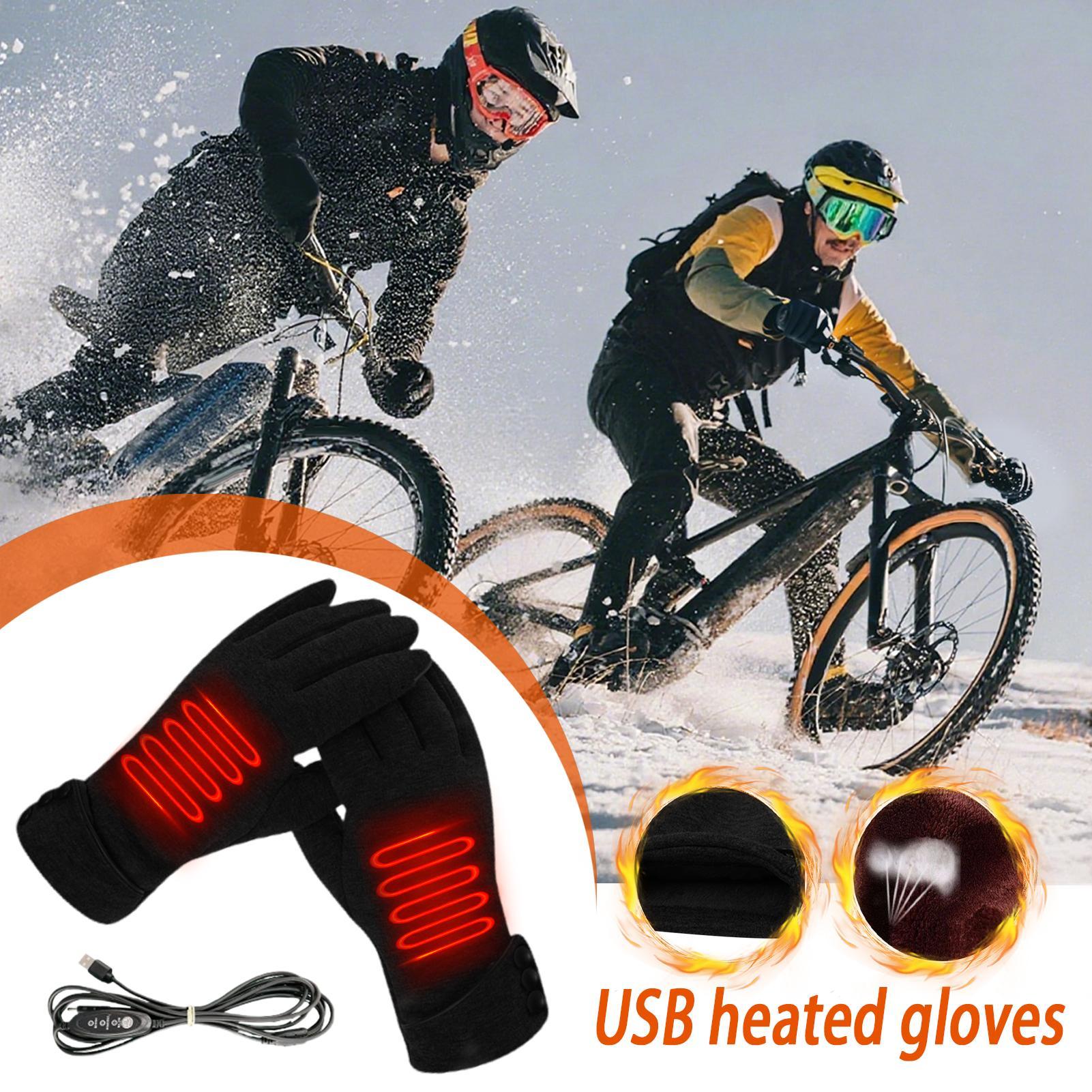 Heating Gloves 3-level USB Win - مراجعة Winter Cycling Commute وسعره
