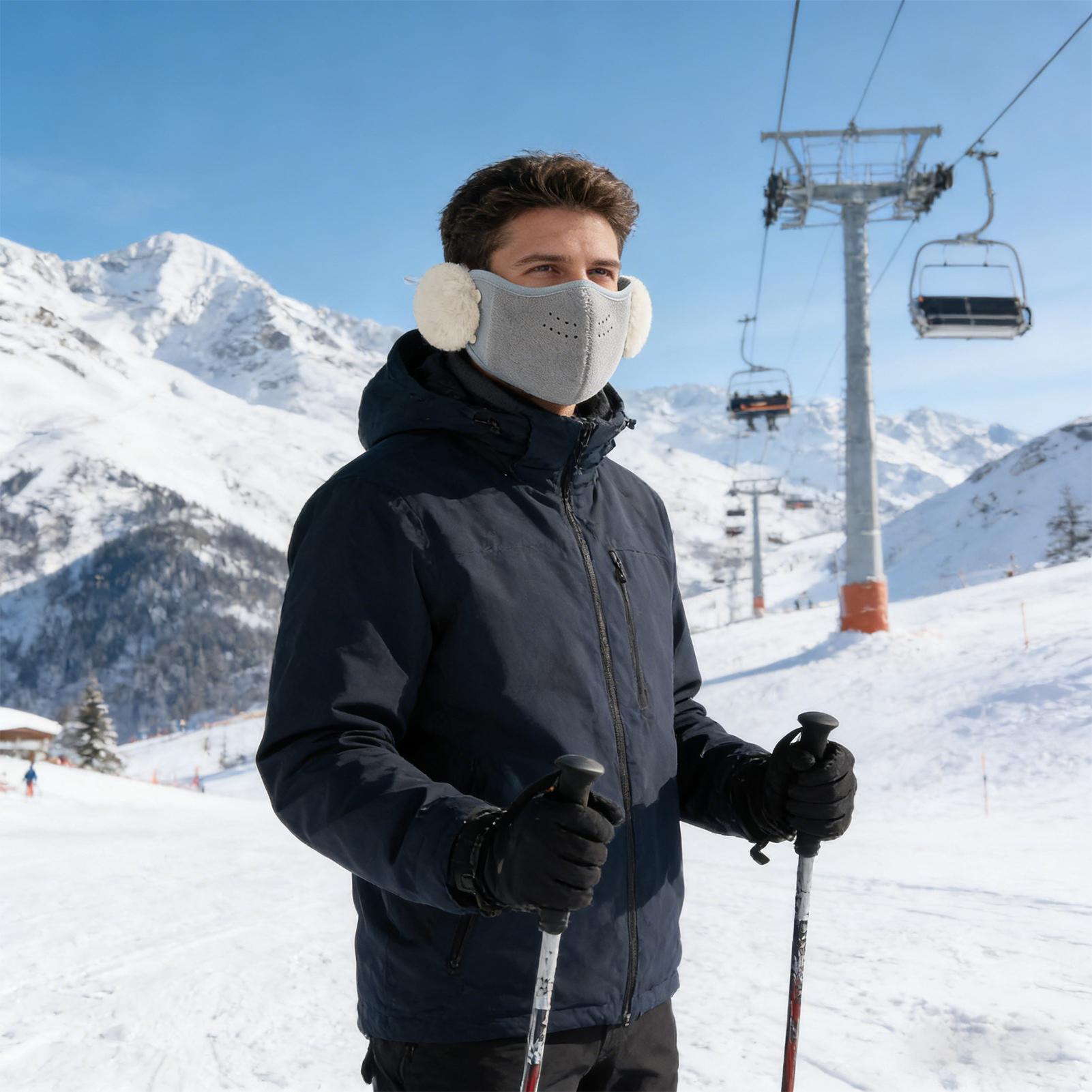 Winter Mouth Cover Warm Therma - مراجعة Winter Cycling Commute وسعره