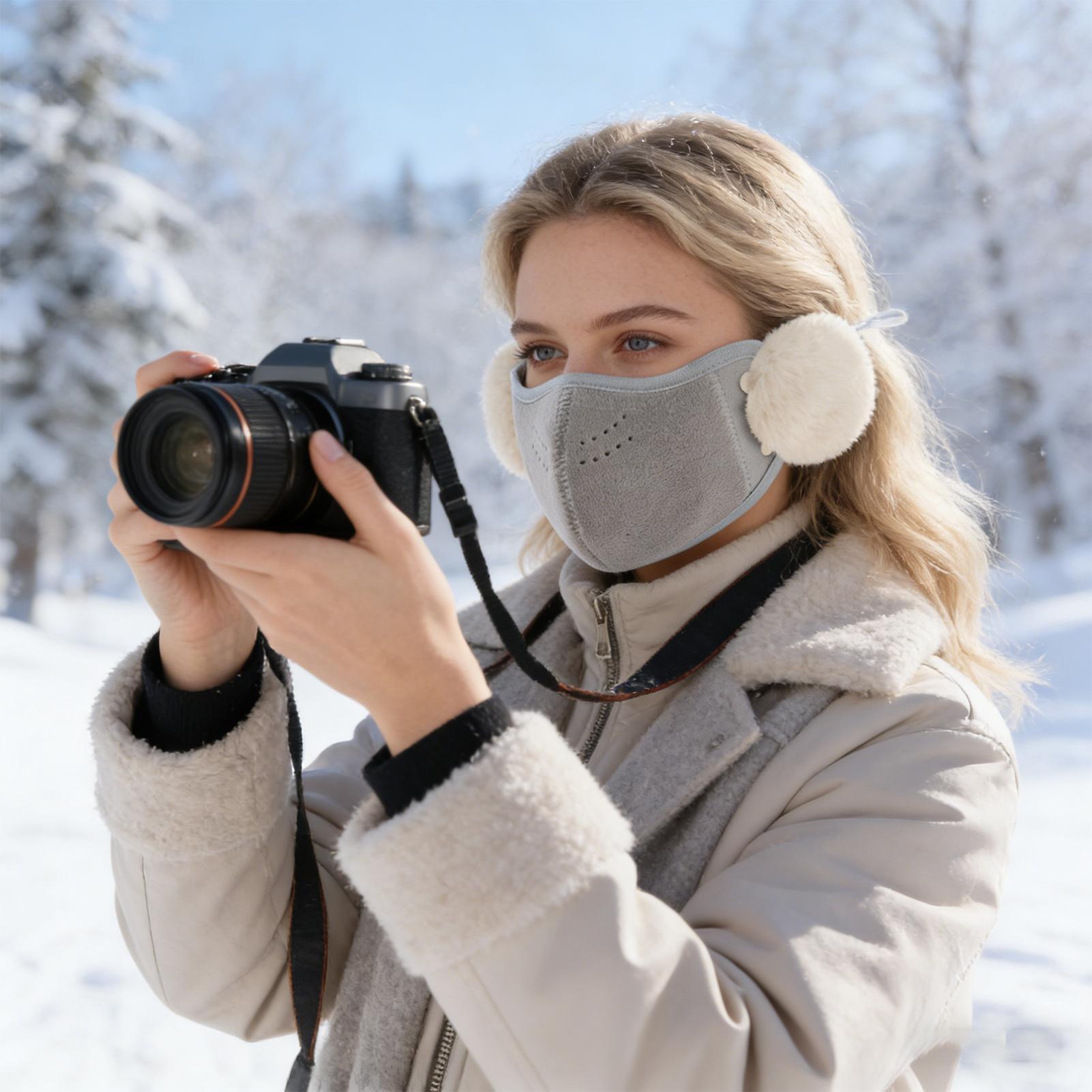 Winter Mouth Cover Warm Therma - مراجعة Winter Cycling Commute وسعره