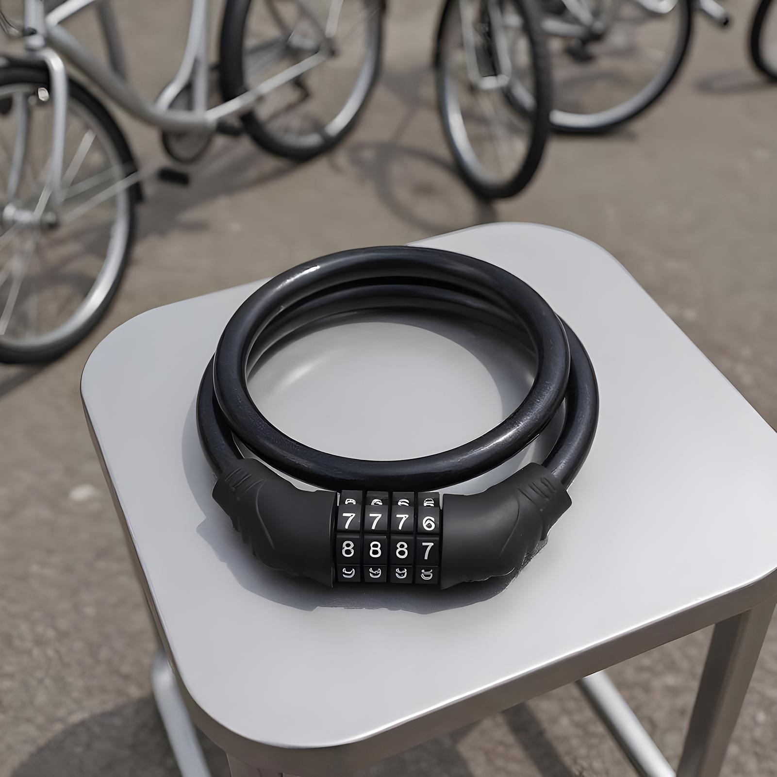 Combination Bike Lock Heavy Du - مراجعة Commuter Bike Lock وسعره