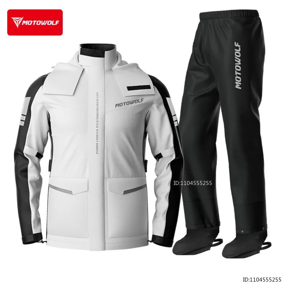 Rain Suit Motorcycle Rainwear  - مراجعة Cycling Commute In Rain وسعره