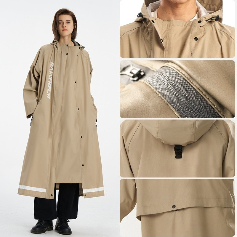 Oversize Single Long Style Rai - مراجعة Cycling Commute In Rain وسعره