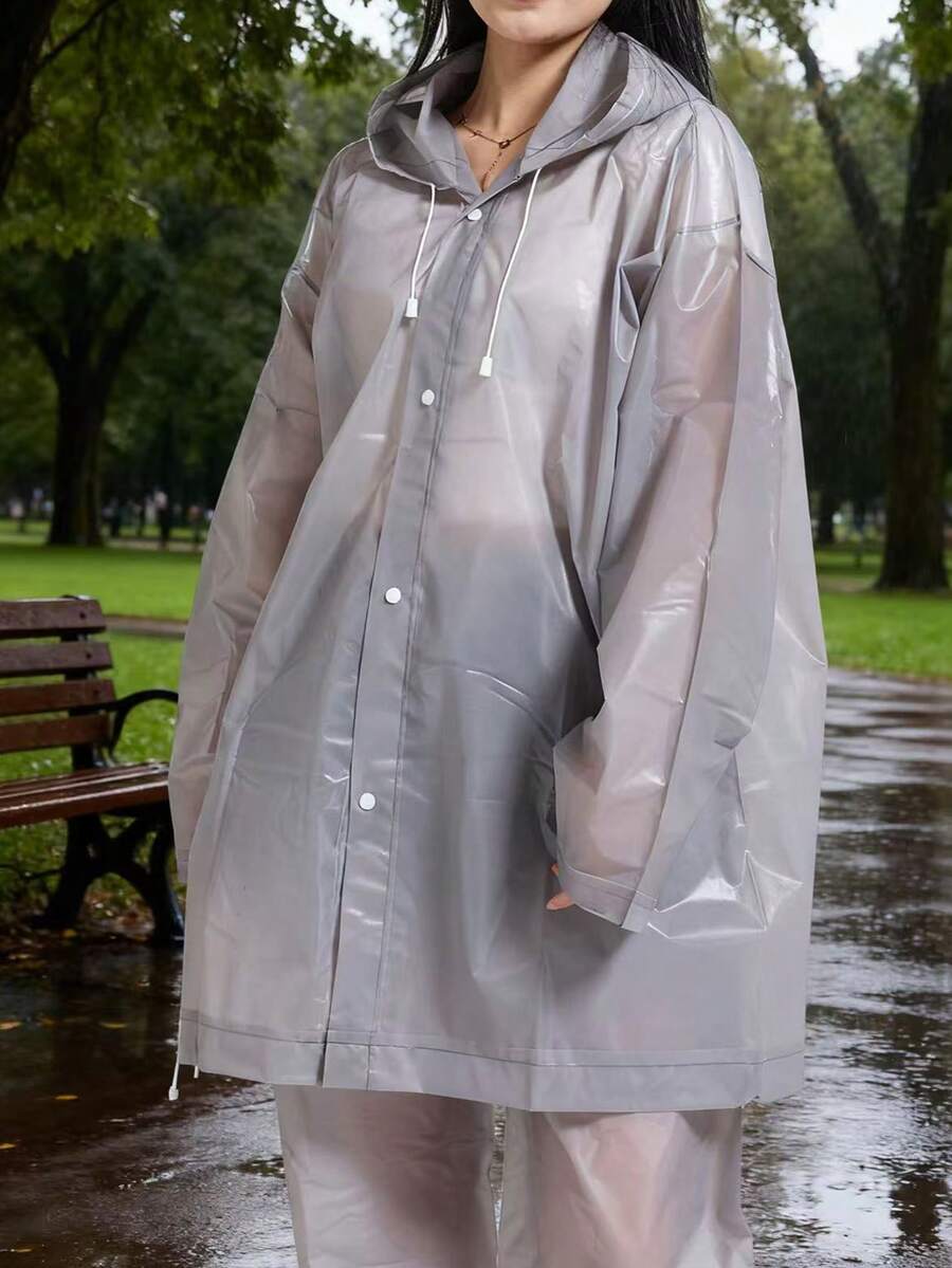 2pcs Unisex full-body rain sui - مراجعة Cycling Commute In Rain وسعره