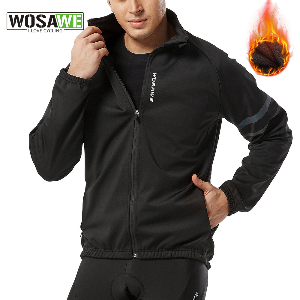 WOSAWE Winter Men's Cycling Ja - مراجعة Cycling Commuter Jacket وسعره