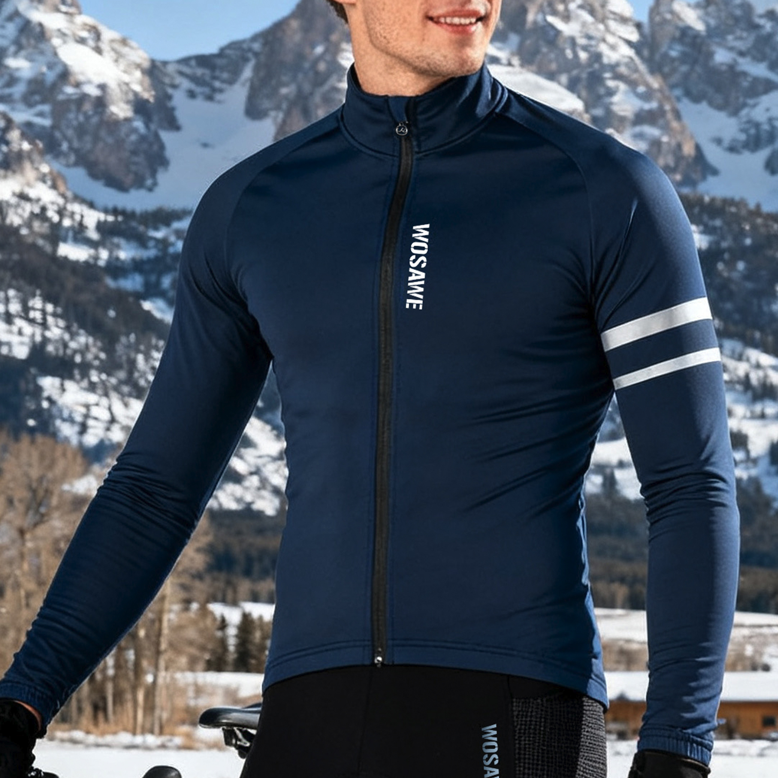 WOSAWE Winter Men's Cycling Ja - مراجعة Cycling Commuter Jacket وسعره