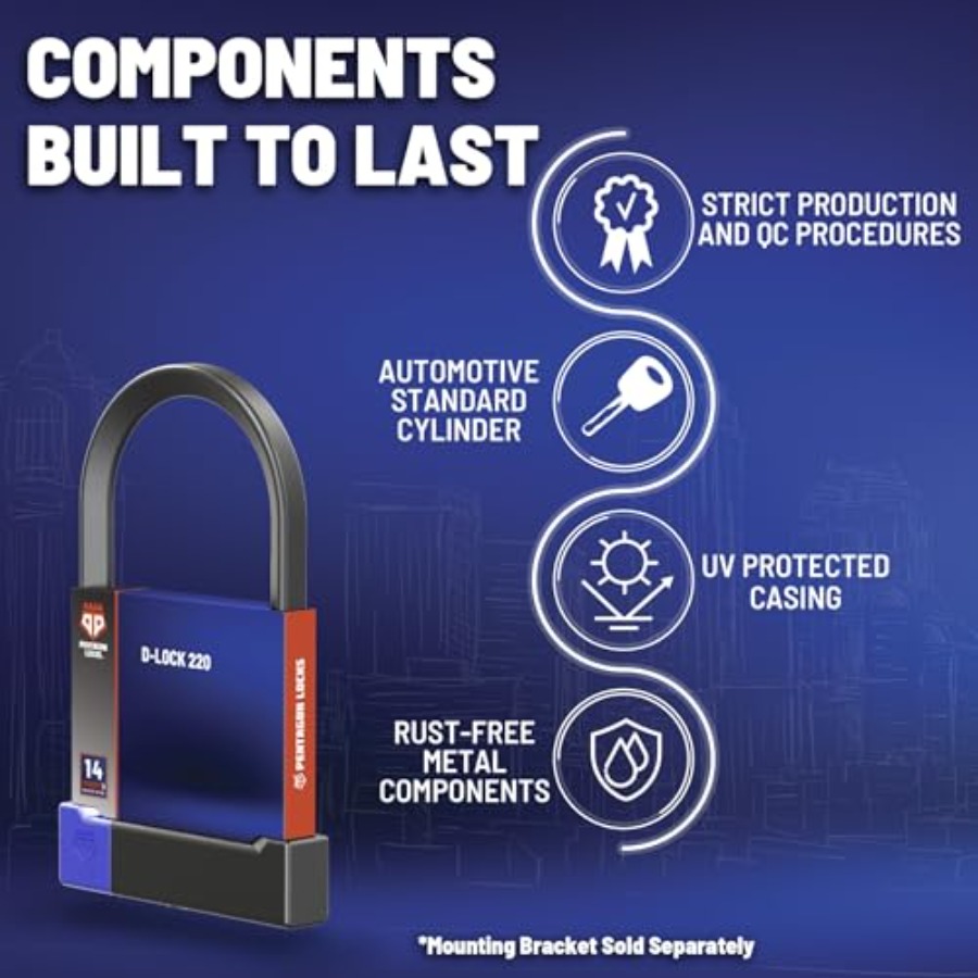 Bike U Lock for urban commutin - مراجعة Commuter Bike Lock وسعره