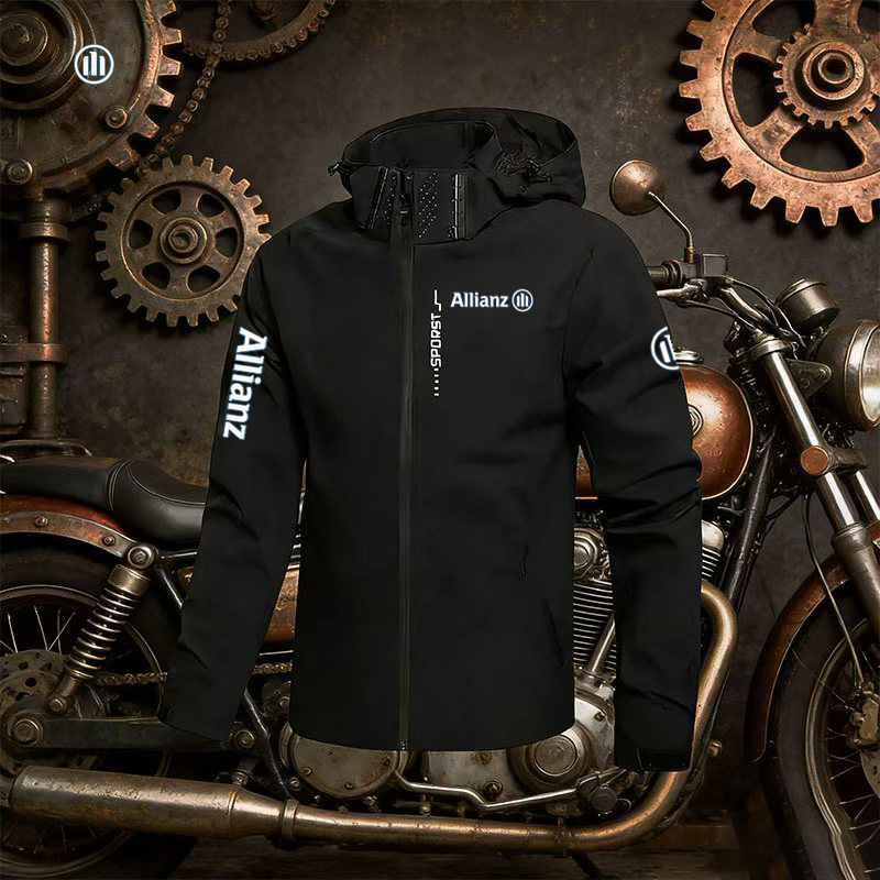 2026 allianz logo Men's outdoo - مراجعة Cycling Commuter Jacket وسعره